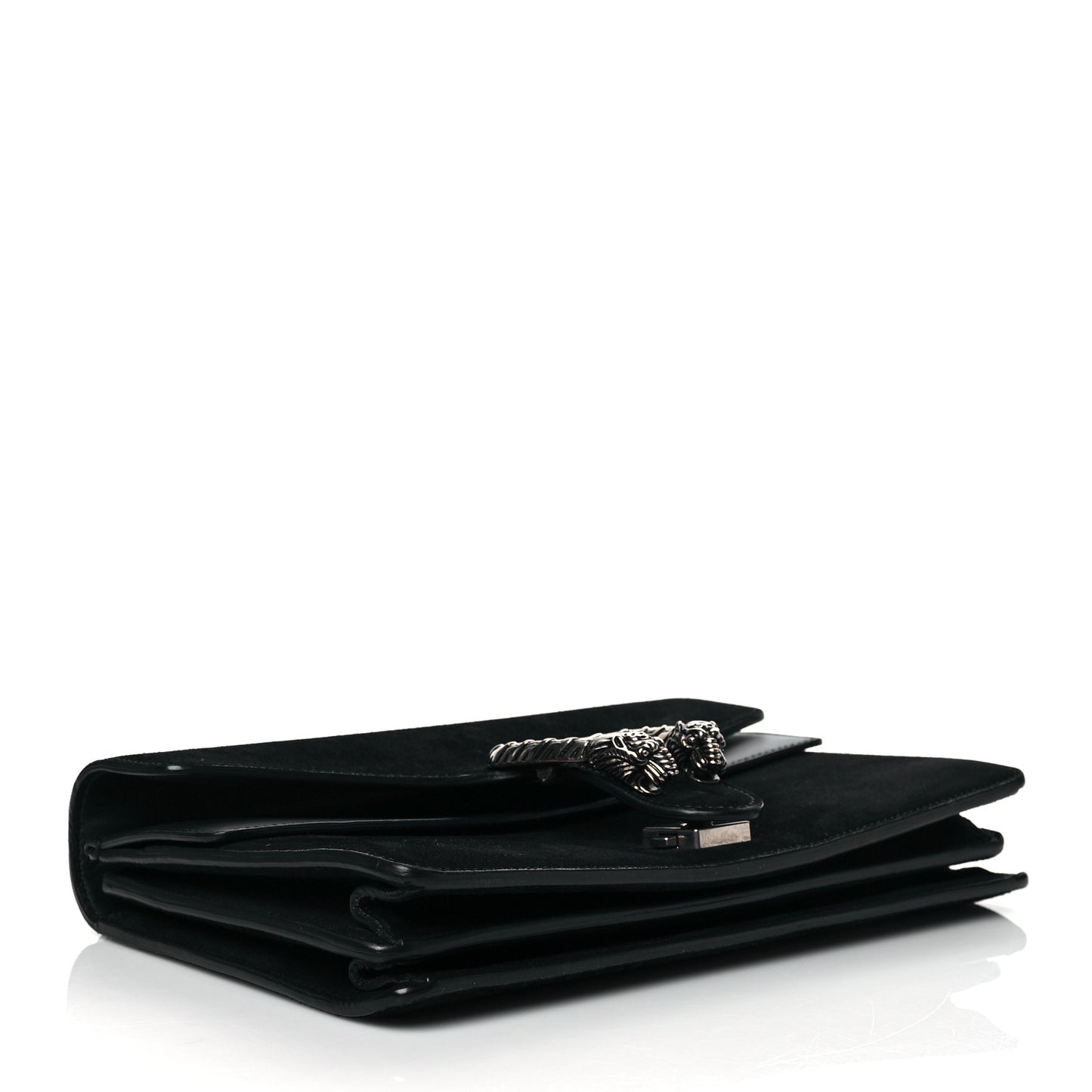 Suede Small Dionysus Shoulder Bag Black
