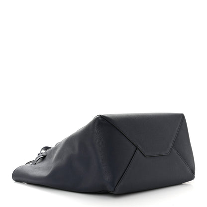 Celine Soft Grained Calfskin Small Belt Cabas Phantom Navy 4 of 10