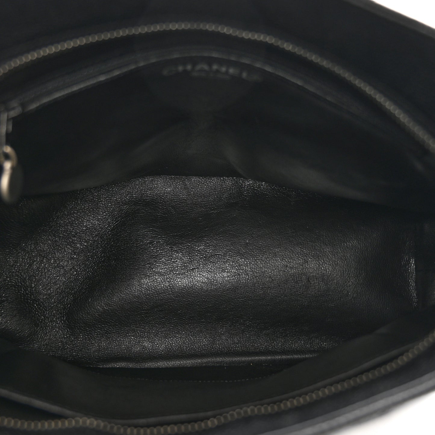 Caviar Quilted Medallion Tote Black