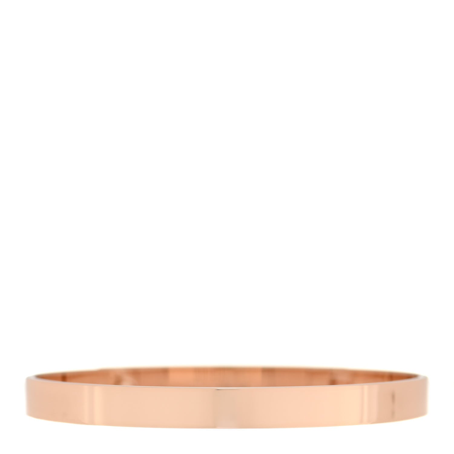 Hermes 18K Rose Gold PM Collier De Chien Bracelet ST 3 of 5