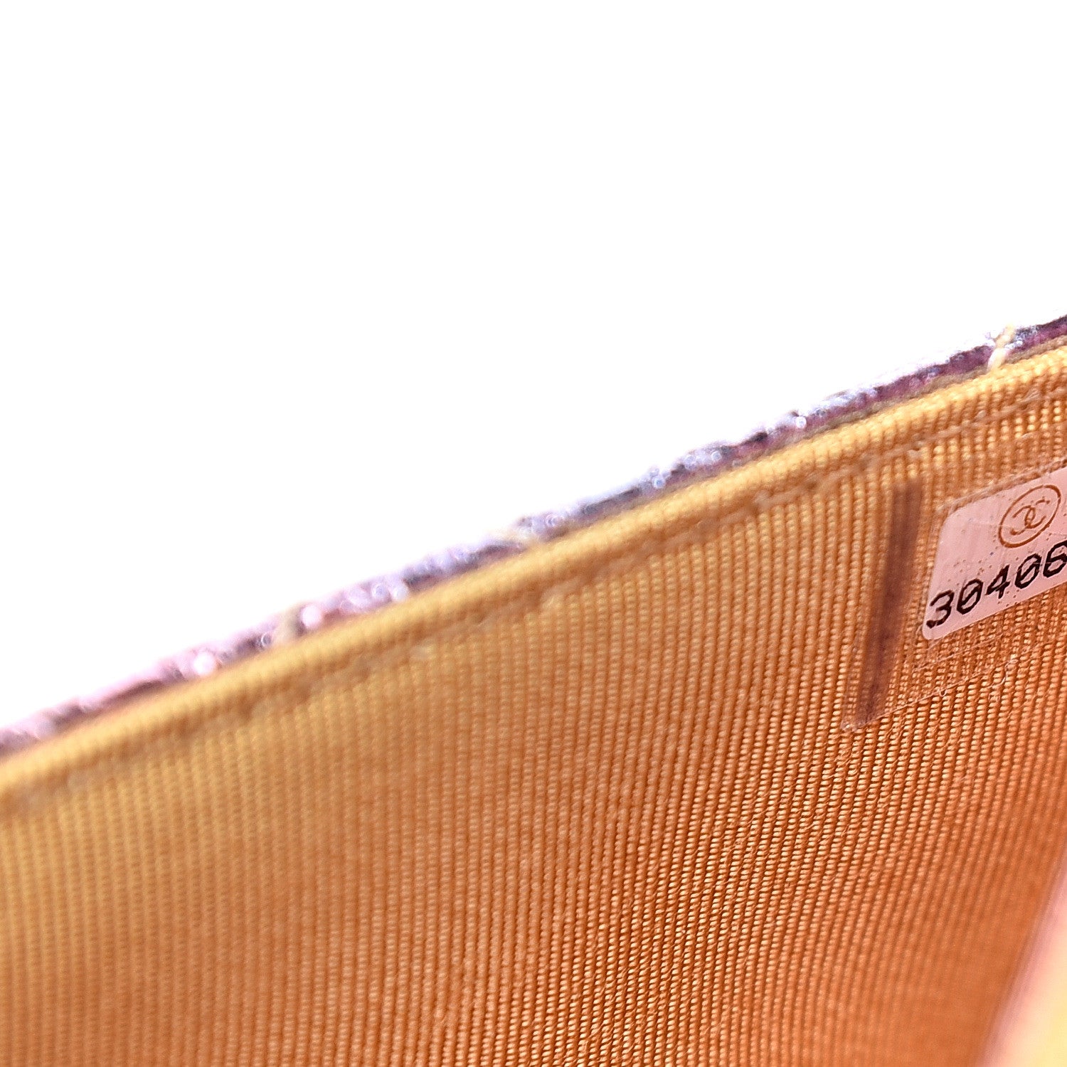 Chanel Metallic Goatskin Quilted 2.55 Reissue Wallet on Chain WOC Multicolor 7 of 10