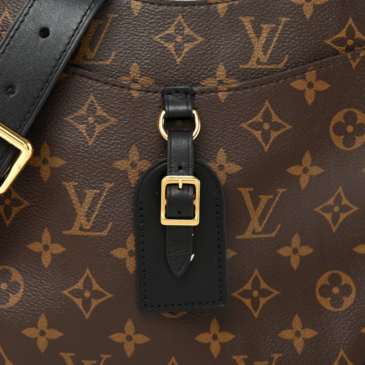 Louis Vuitton Monogram Odeon PM Black 7 of 10