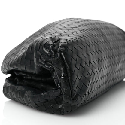 Bottega Veneta Nappa Maxi Intreccio The Pouch Oversized Clutch Black 9 of 11