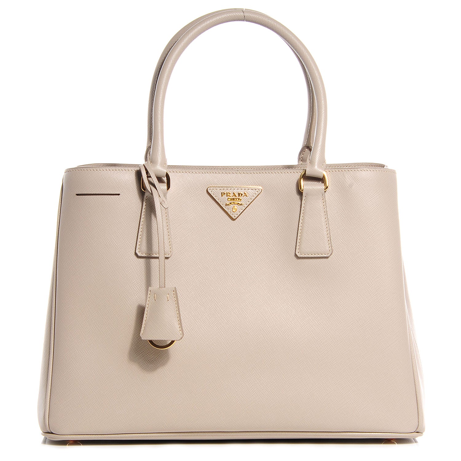 Prada Saffiano Lux Medium Tote Pomice 1 of 11
