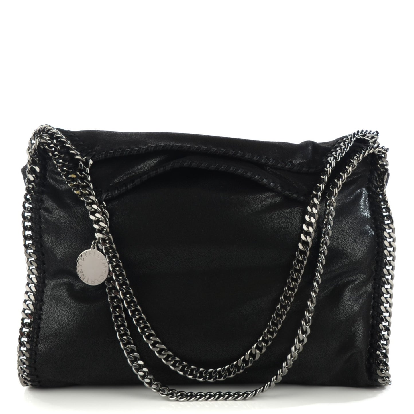 Shaggy Deer Small Falabella Tote Black