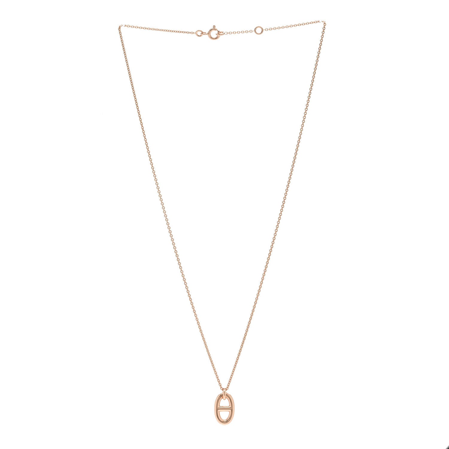 Hermes 18K Rose Gold PM Farandole Pendant Necklace 3 of 5