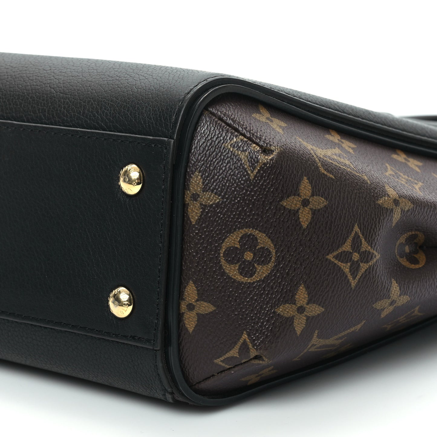 Calfskin Monogram Kimono Tote PM Black