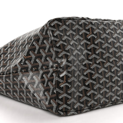 Goyard Goyardine Saint Louis GM Black Gold 10 of 11
