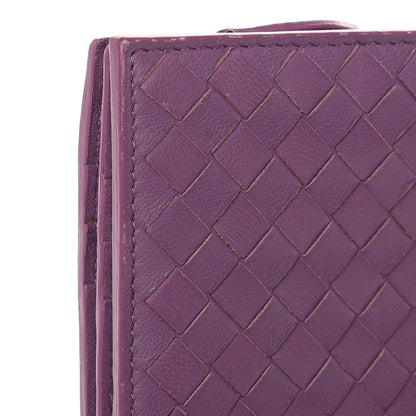 Bottega Veneta Nappa Intrecciato Flap Wallet Purple 11 of 12