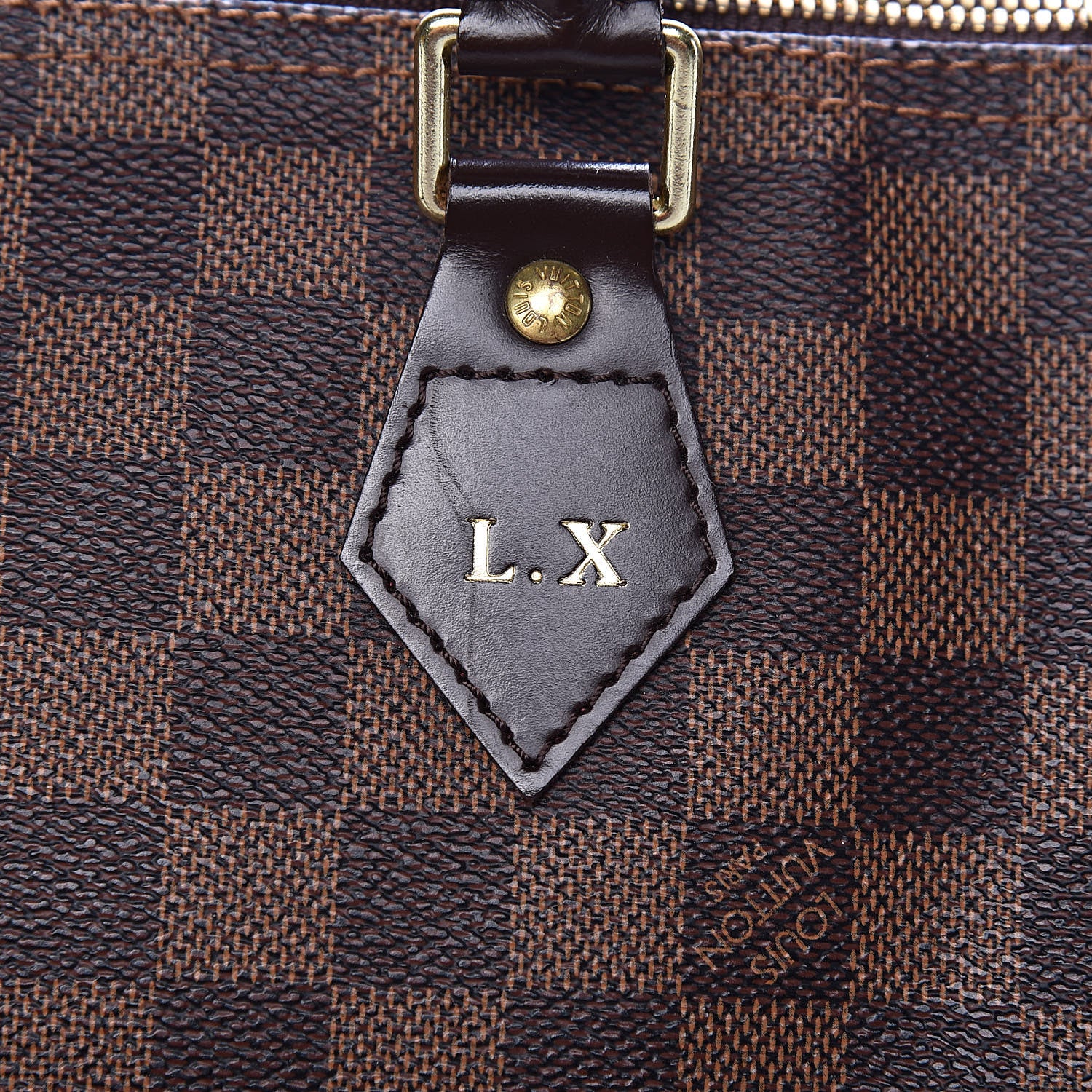 Louis Vuitton Damier Ebene Speedy Bandouliere 30 7 of 11