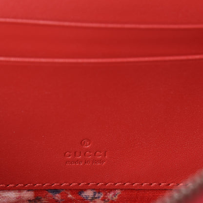 Gucci Patent Rubber Game Patch Logo Belt Bag 95 38 Hibiscus Red 6 of 10
