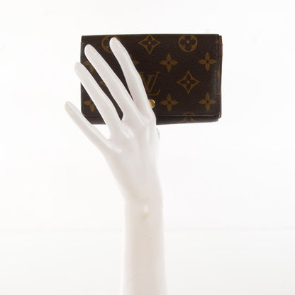 Louis Vuitton Monogram Porte-Monnaie Tresor Wallet 2 of 7