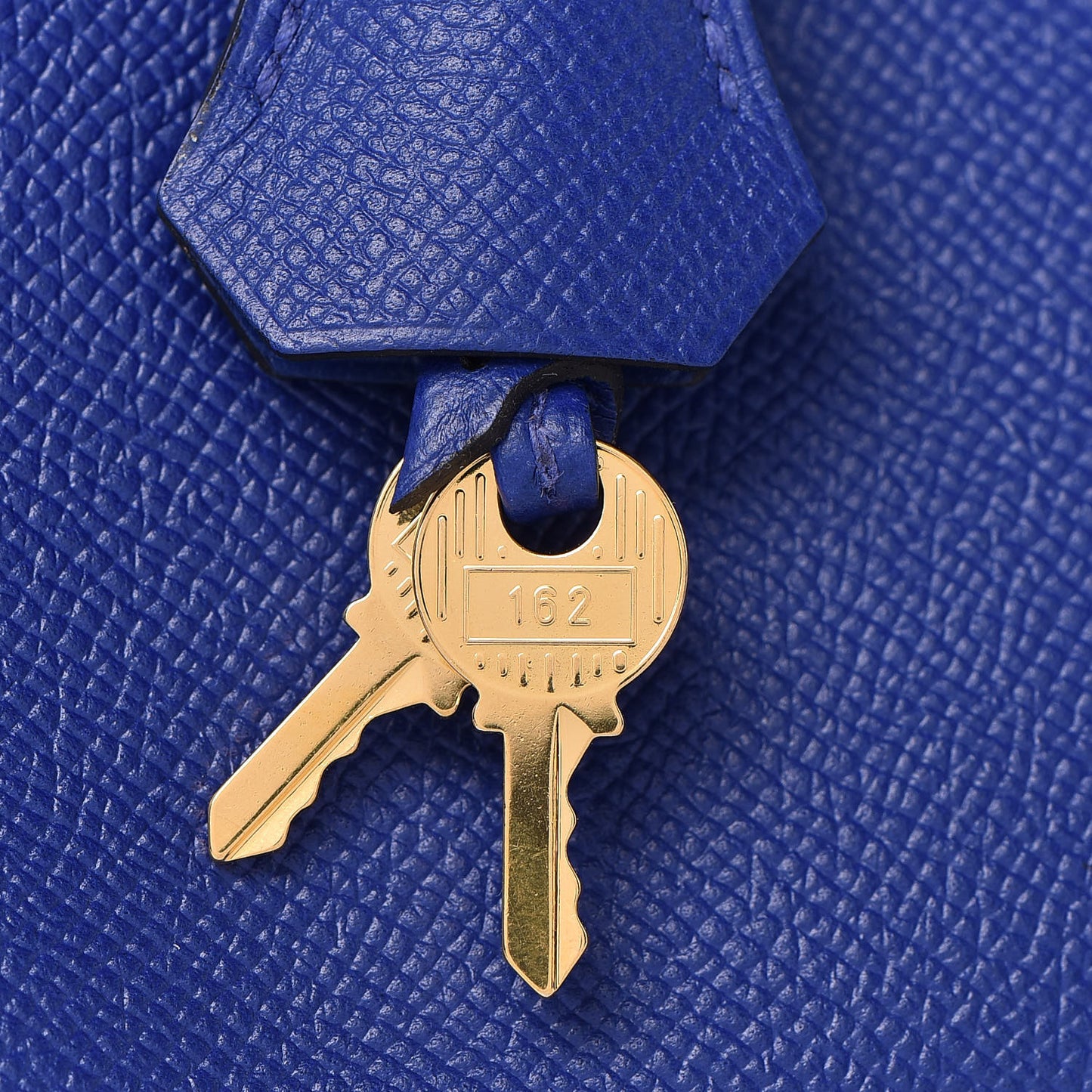 Epsom Birkin 30 Bleu Electrique