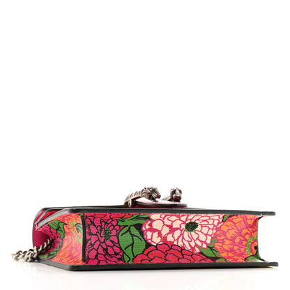 Gucci X KEN SCOTT New Shangai Calfskin Pomponica Print Super Mini Dionysus Shoulder Bag Multicolor 4 of 9