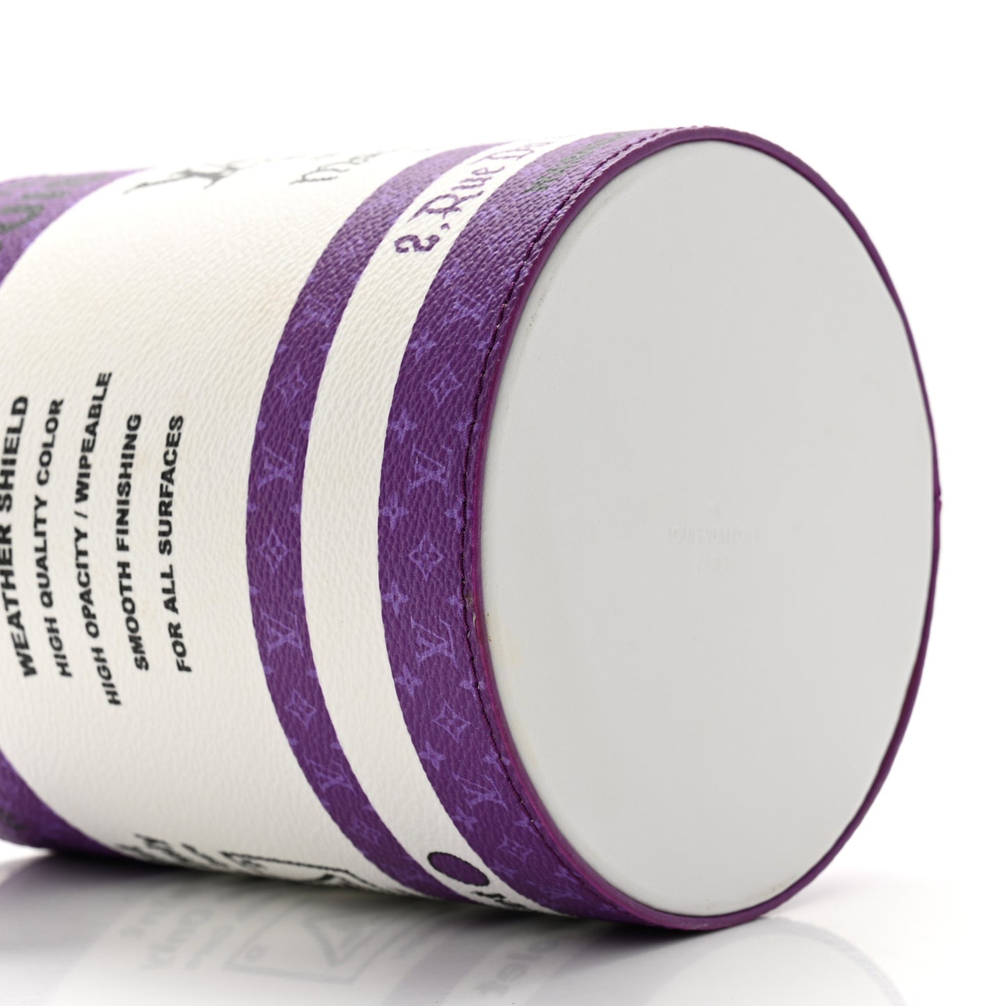 Monogram LV Paint Can Purple