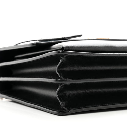 Saint Laurent Suede Calfskin Medium Monogram Sunset Black 9 of 10
