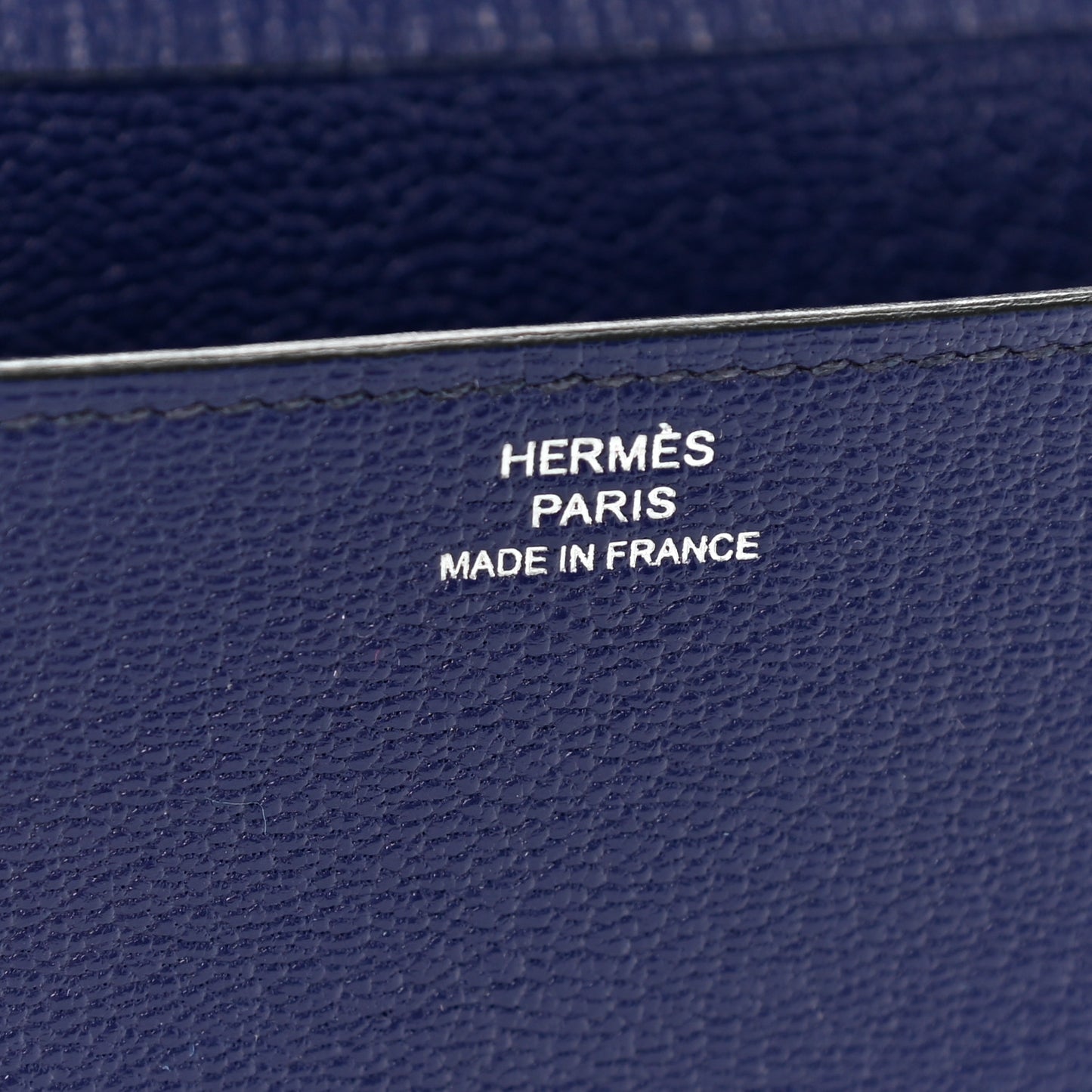 Chevre Mysore Clic 16 Wallet Blue Encre