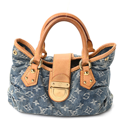 Louis Vuitton Monogram Denim Pleaty Blue 1 of 8