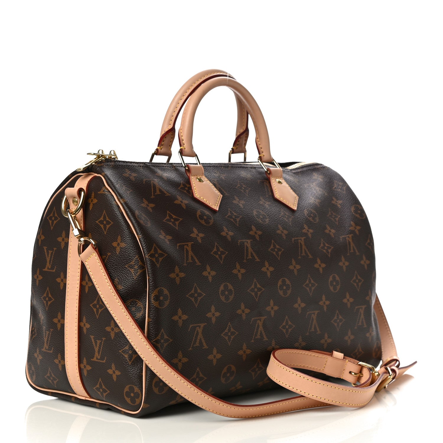 Louis Vuitton Monogram Speedy Bandouliere 35 3 of 14