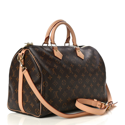 Louis Vuitton Monogram Speedy Bandouliere 35 3 of 14