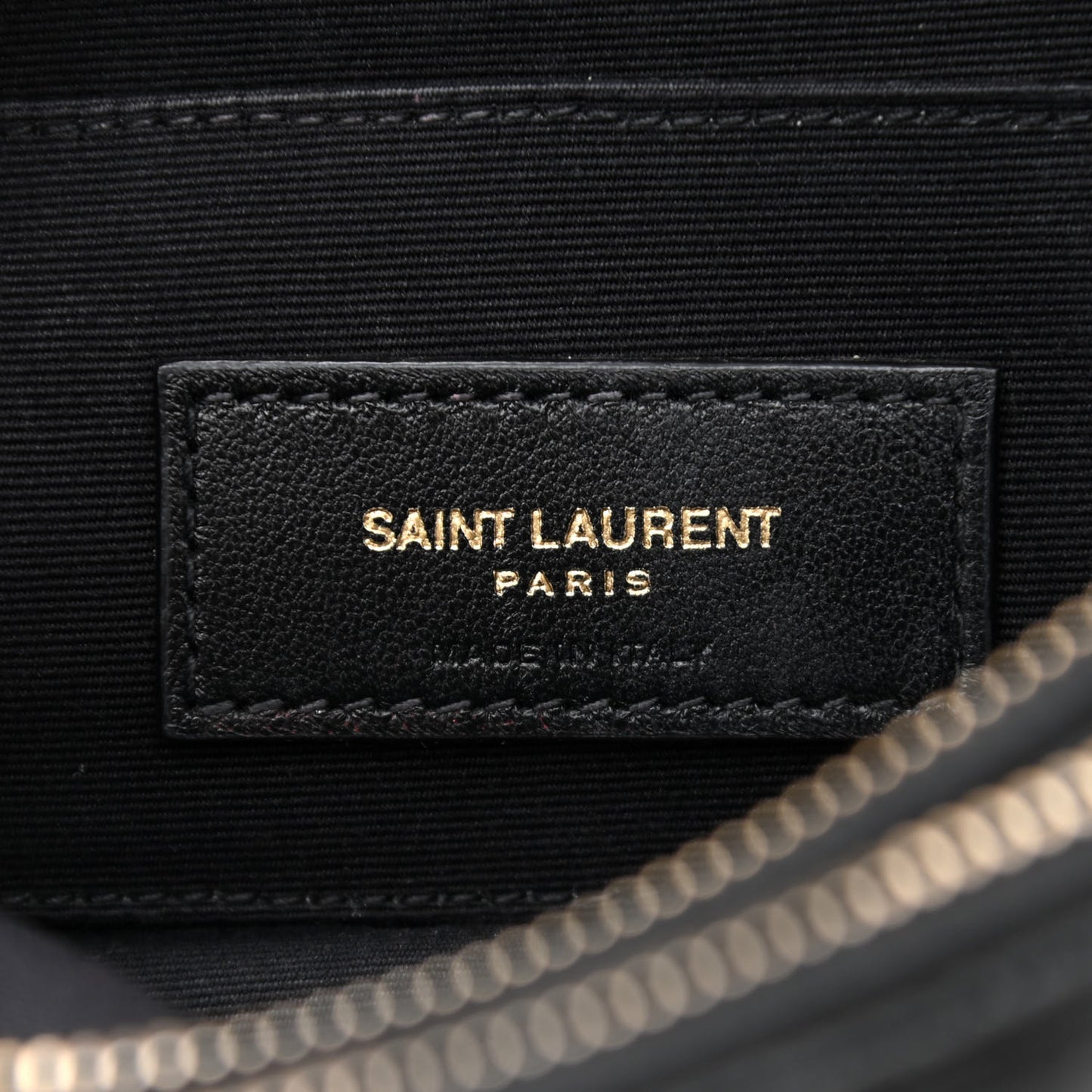Grained Lambskin Quilted Mini Becky Double Zip Bag Black