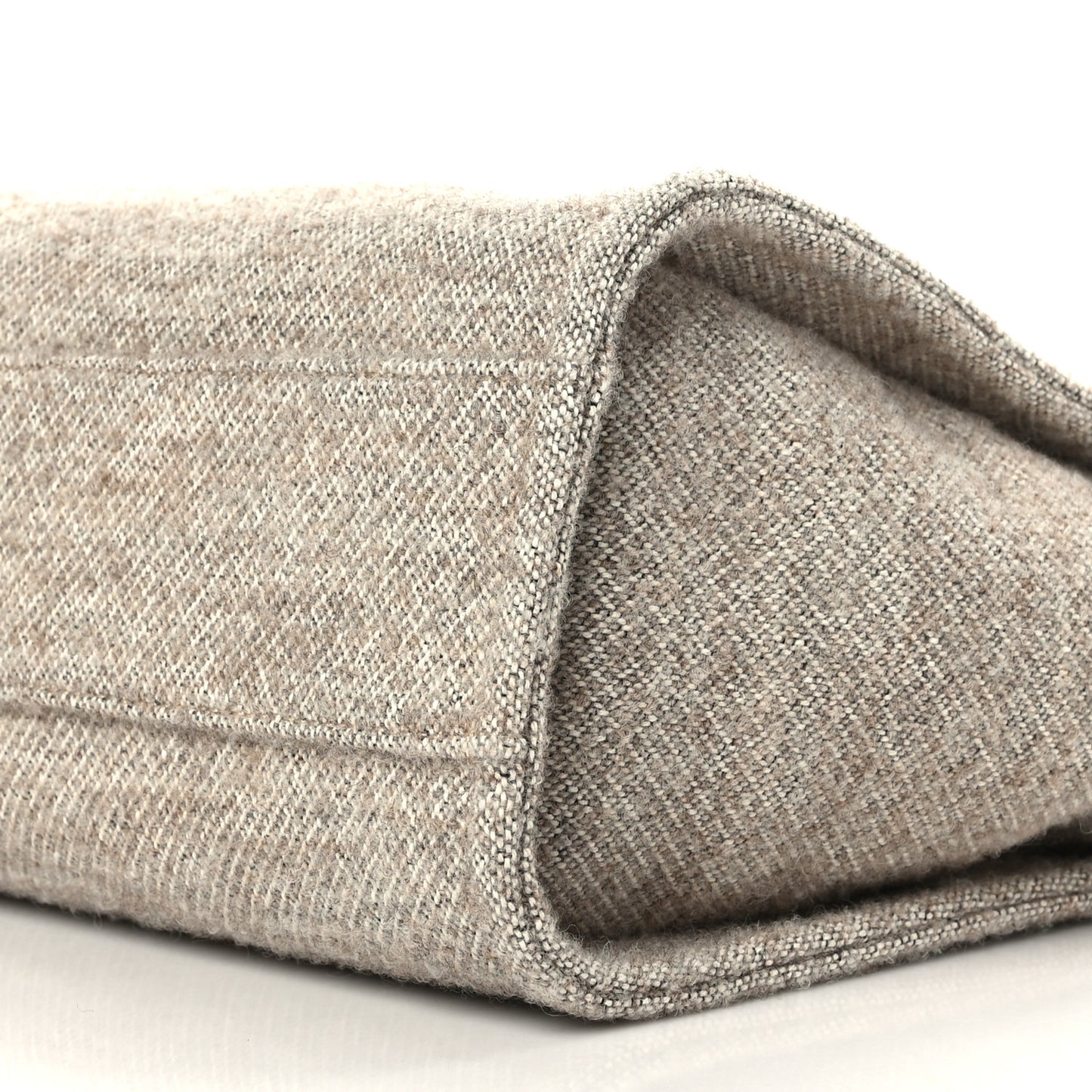 Mixed Fibers Small Deauville Tote Light Beige