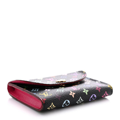 Louis Vuitton Monogram Multicolor Business Card Holder Black Grenade 4 of 9