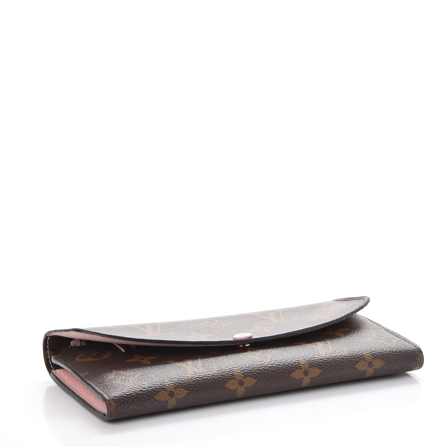 Louis Vuitton Monogram Emilie Wallet Rose Ballerine 4 of 9