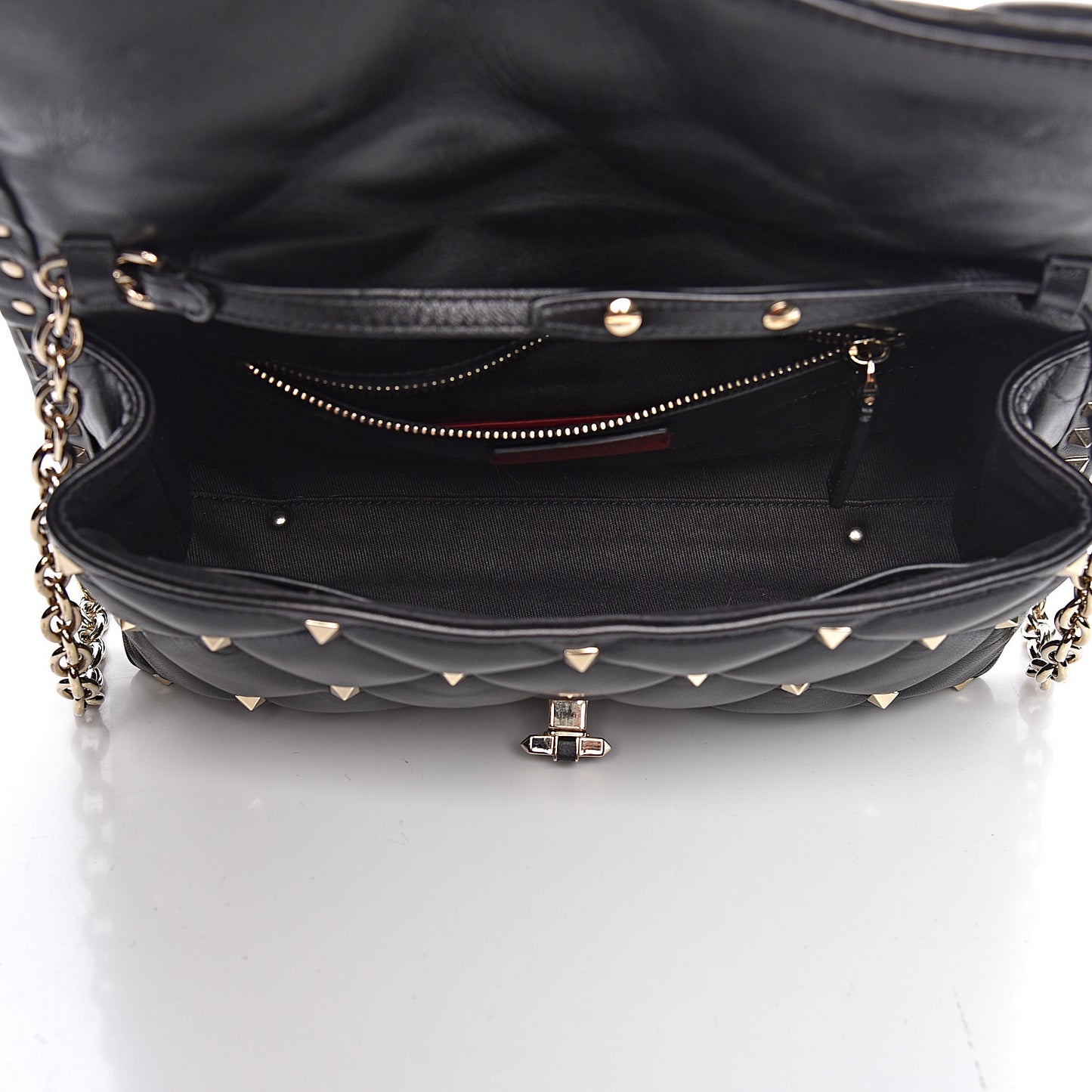 Nappa Candystud Crossbody Black