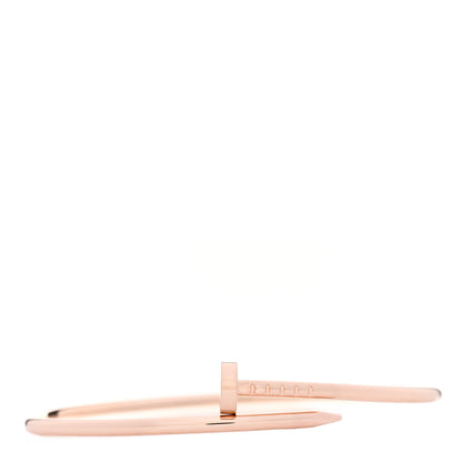 Cartier 18K Pink Gold Small Juste Un Clou Bracelet 17 1 of 4