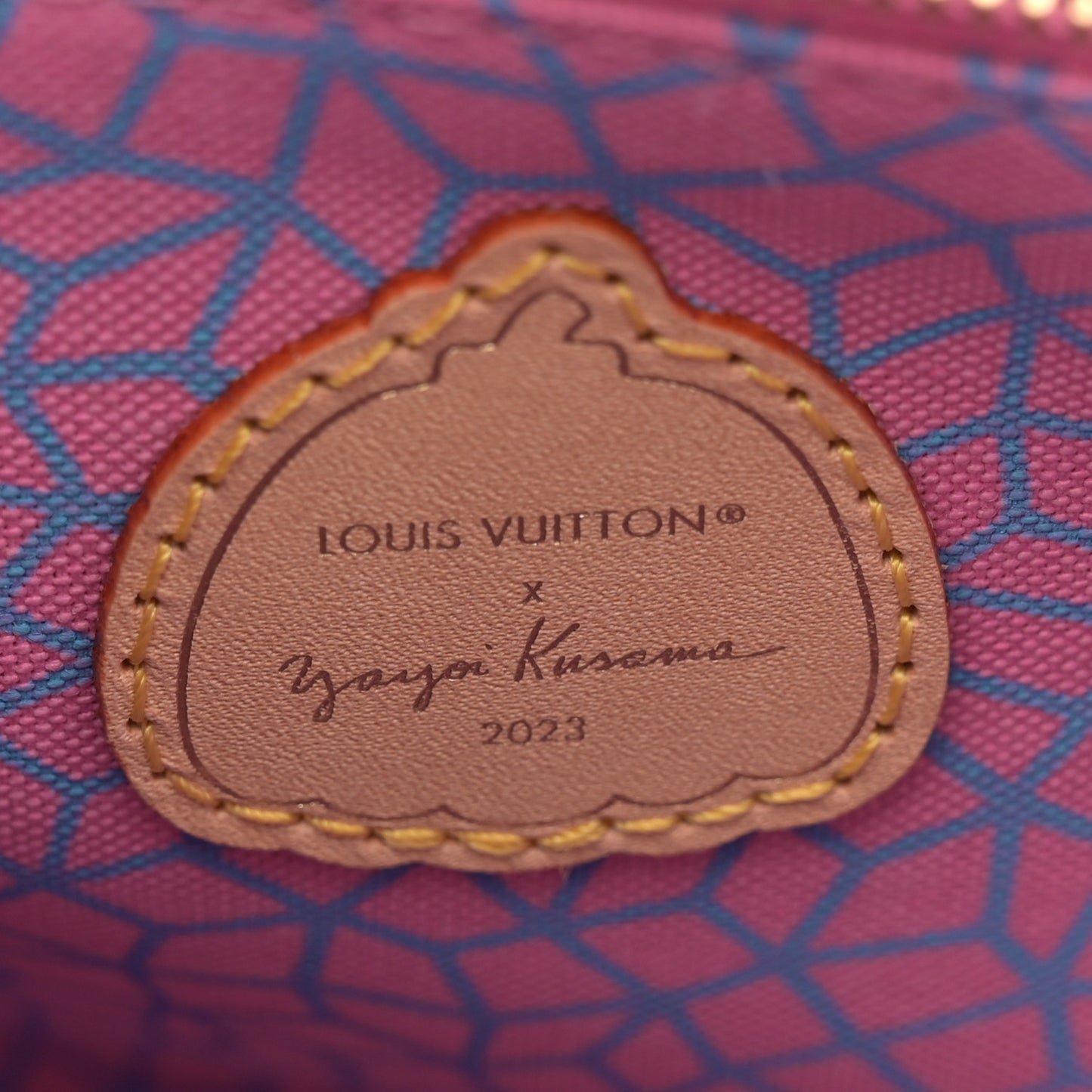 LV X YK Monogram Pumpkin Onthego PM Multicolor Multicolor