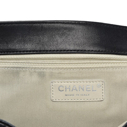 Chanel Washed Lambskin Quilted Maxi Chain Around Flap Black 7 of 7