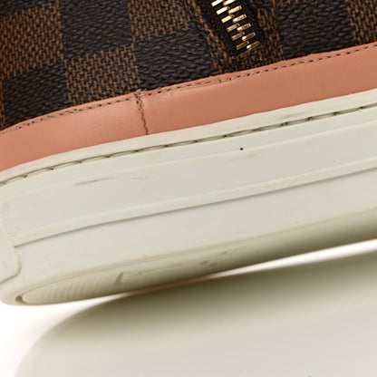 Louis Vuitton Damier Ebene Stellar High Top Sneakers 37.5 Venus Pink 24 of 24