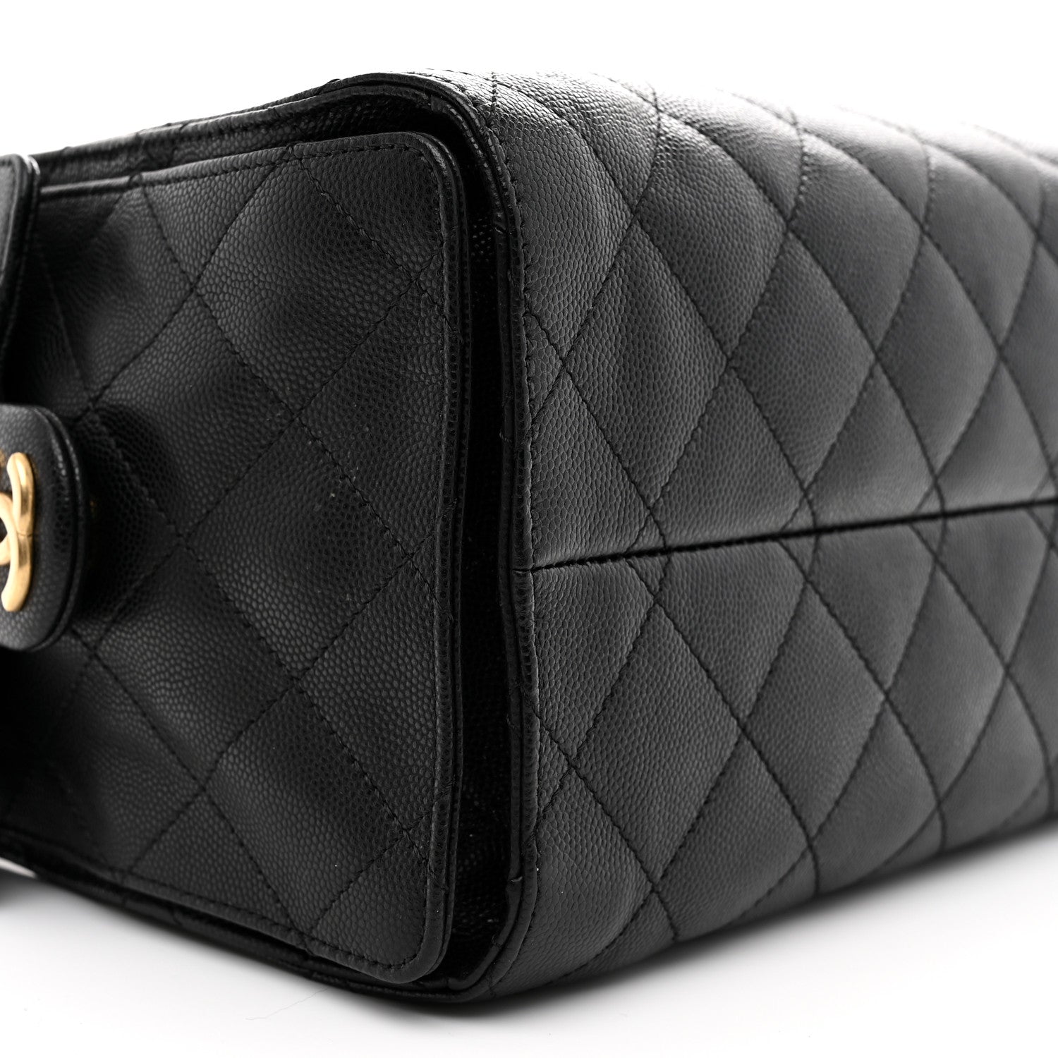 Chanel Caviar Quilted Small Chanel 25 Handbag Black 9 of 11