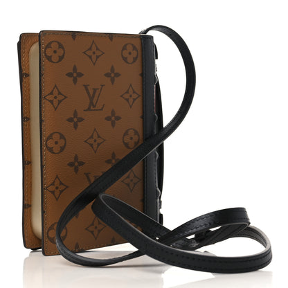 Louis Vuitton Reverse Monogram Book Chain Wallet 3 of 14