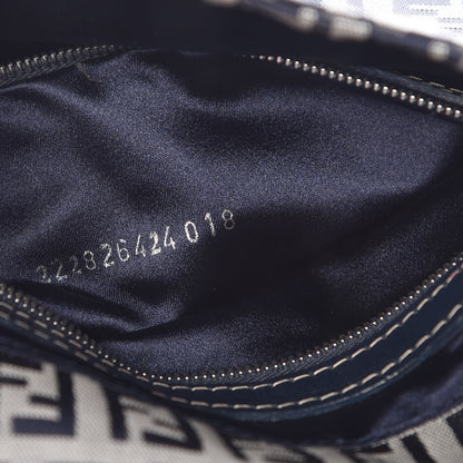 Fendi Zucchino Mini Mama Baguette Navy 7 of 10