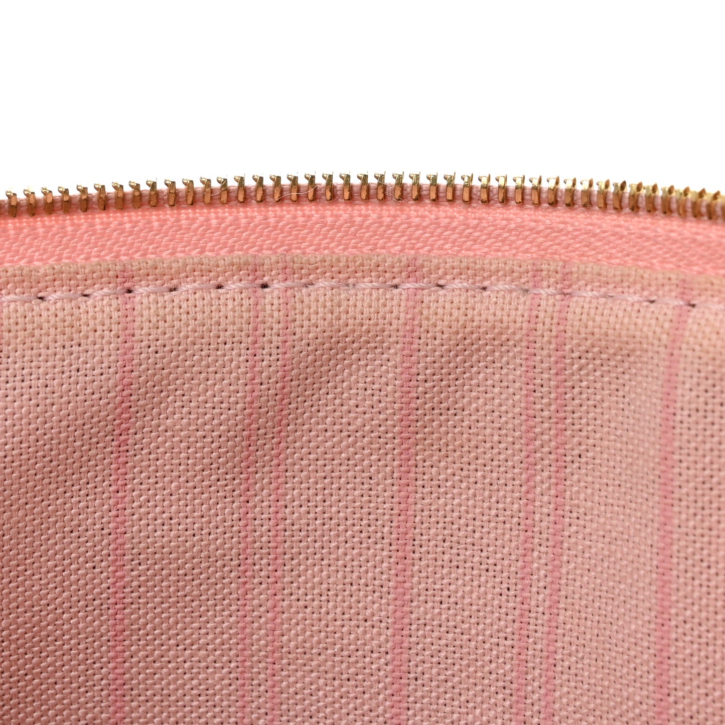 Damier Ebene Neverfull MM GM Pochette Rose Ballerine