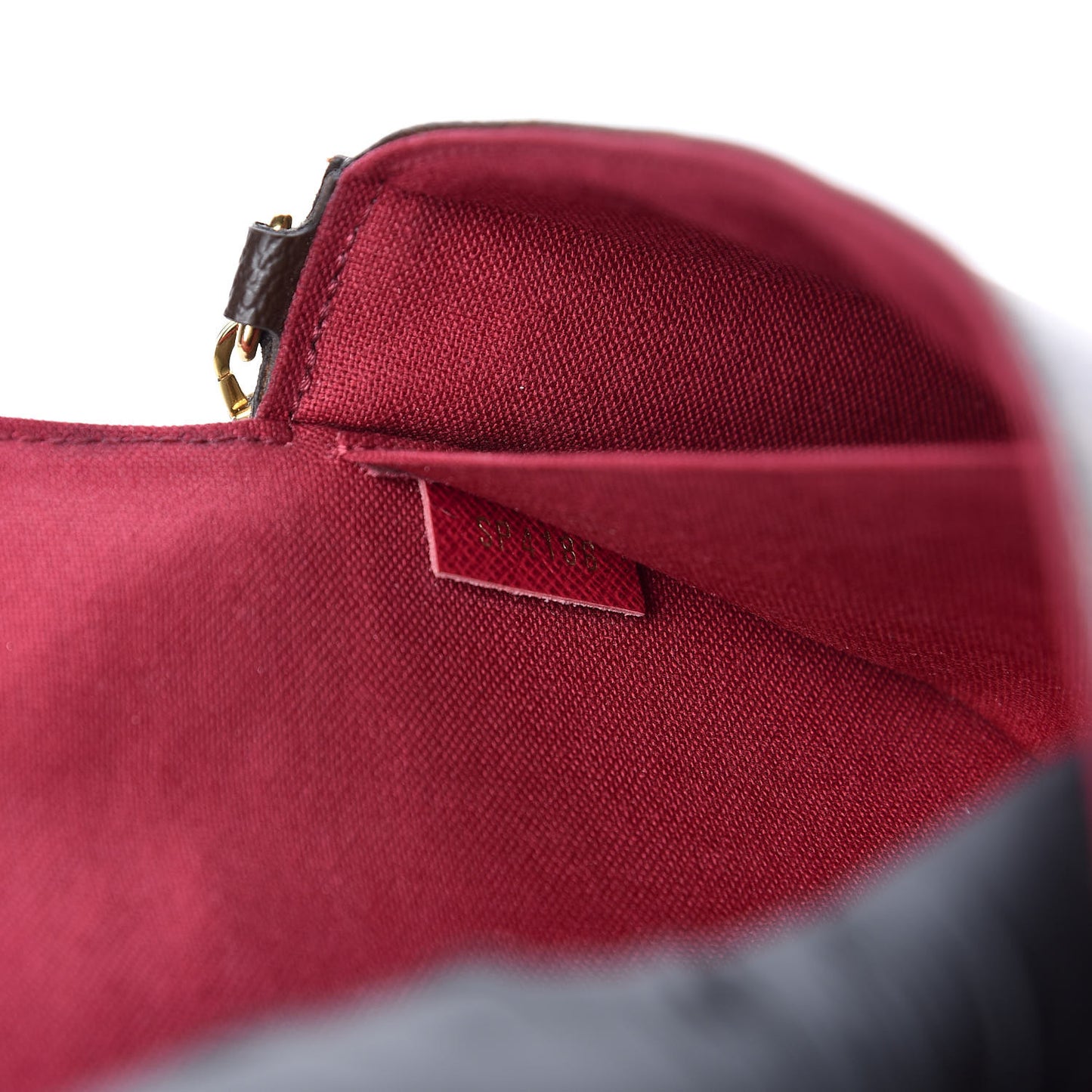 Monogram Pochette Felicie Chain Wallet Fuchsia