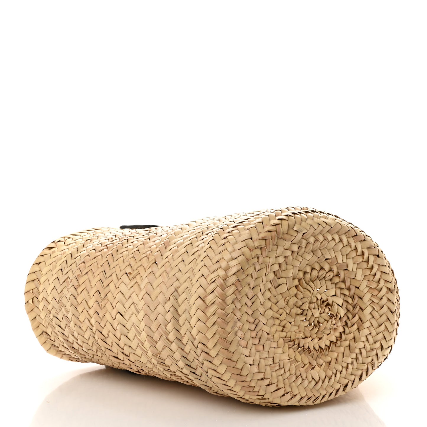 Woven Straw Loubishore Tote Beige