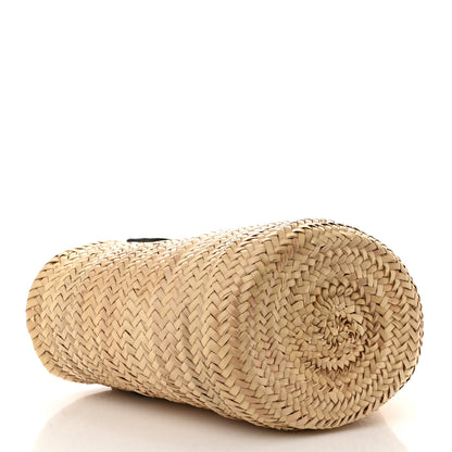 Christian Louboutin Woven Straw Loubishore Tote Beige 4 of 11