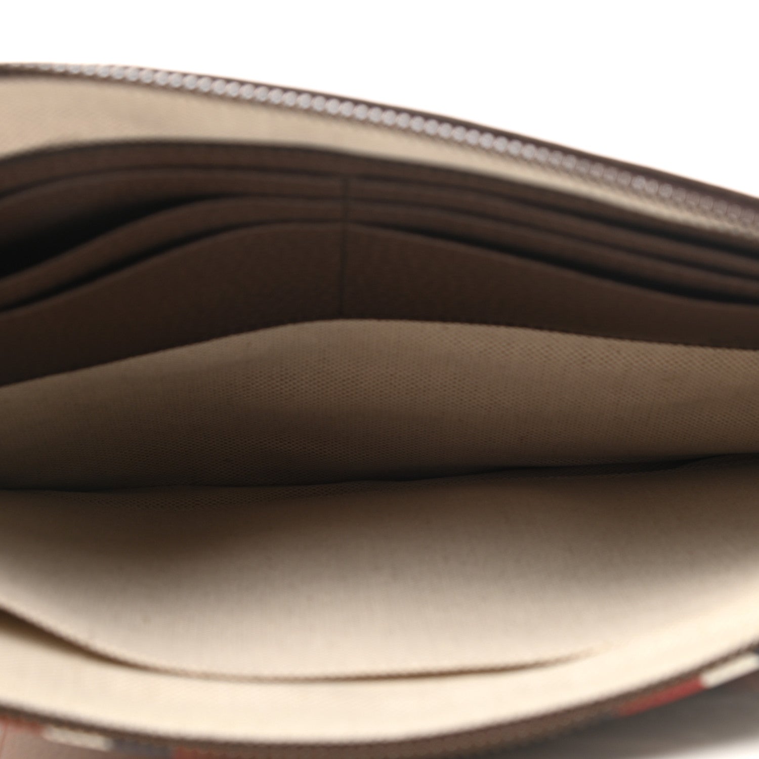 Gucci GG Supreme Monogram Courrier Documents Holder Beige New Acero 5 of 7