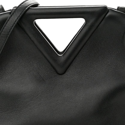 Bottega Veneta Calfskin Small The Point Triangle Bag Black 7 of 9