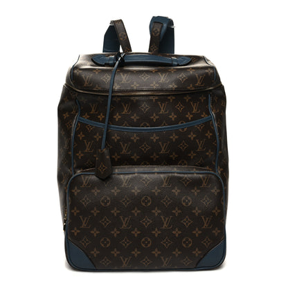 Louis Vuitton Monogram Cuir Slate Backpack Blue 1 of 11