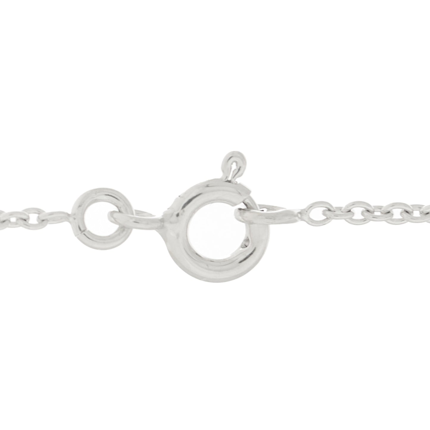 18K White Gold Diamond Rose Des Vents Pave Necklace