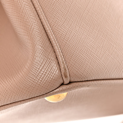 Prada Saffiano Lux Small Galleria Double Zip Tote Cipria 11 of 12