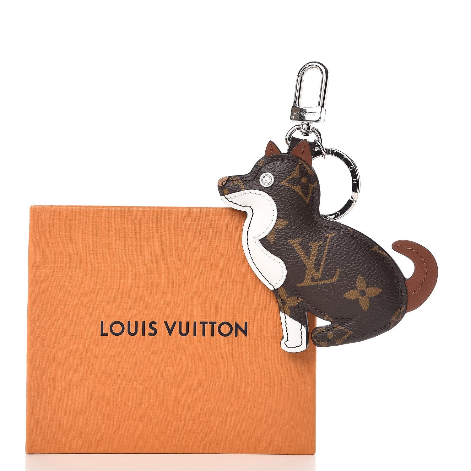 Louis Vuitton Monogram Dog Bag Charm Key Holder 3 of 3