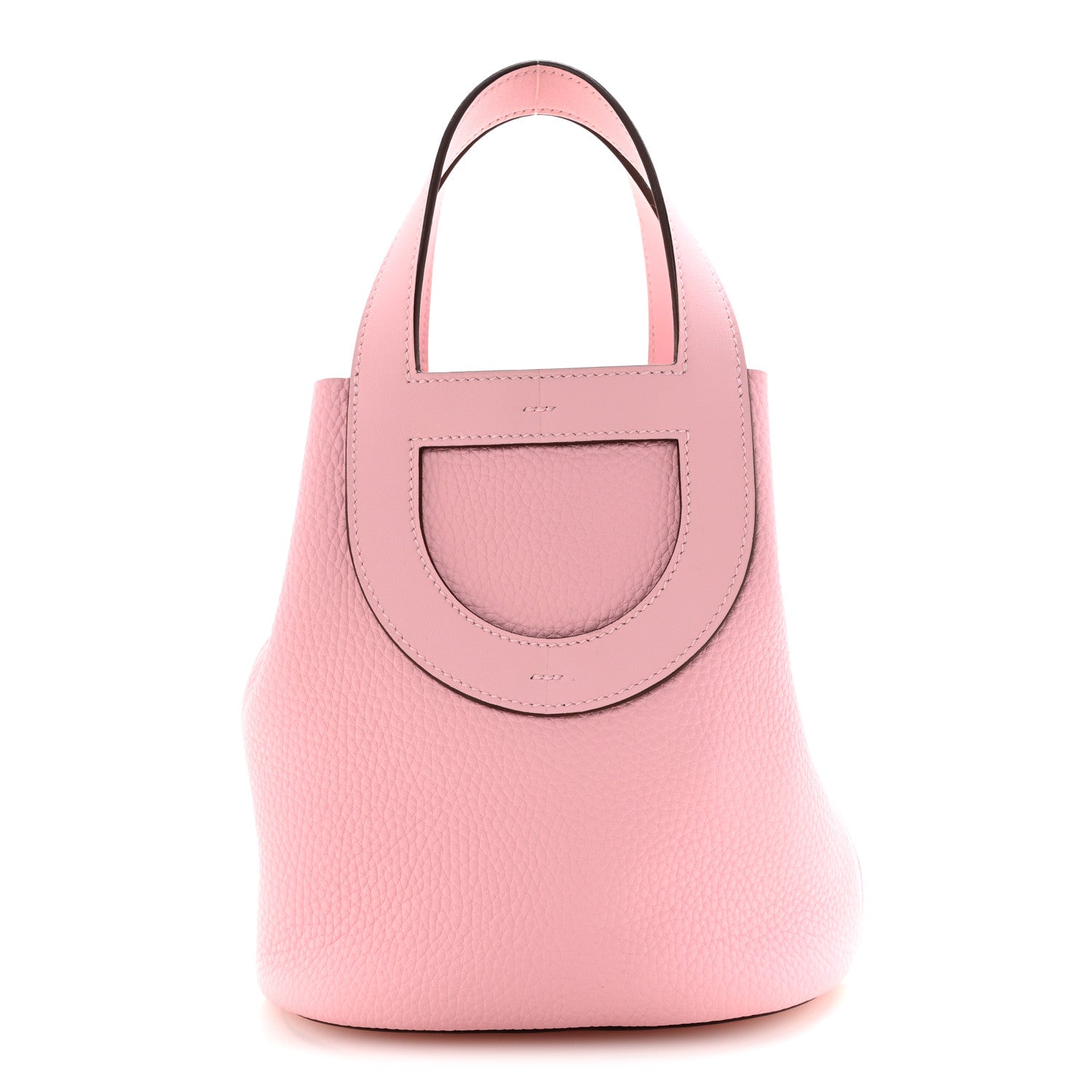 Hermes Taurillon Clemence Swift In-The-Loop 18 Bag Rose Sakura 1 of 12