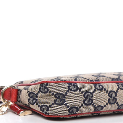 Gucci Monogram Small Pochette Red 6 of 9