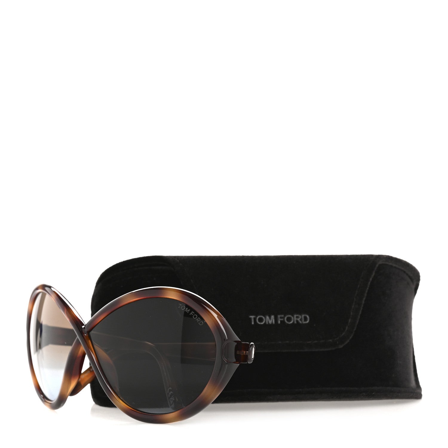 Tom Ford Acetate Jada Sunglasses TF1070 Tortoise 9 of 9