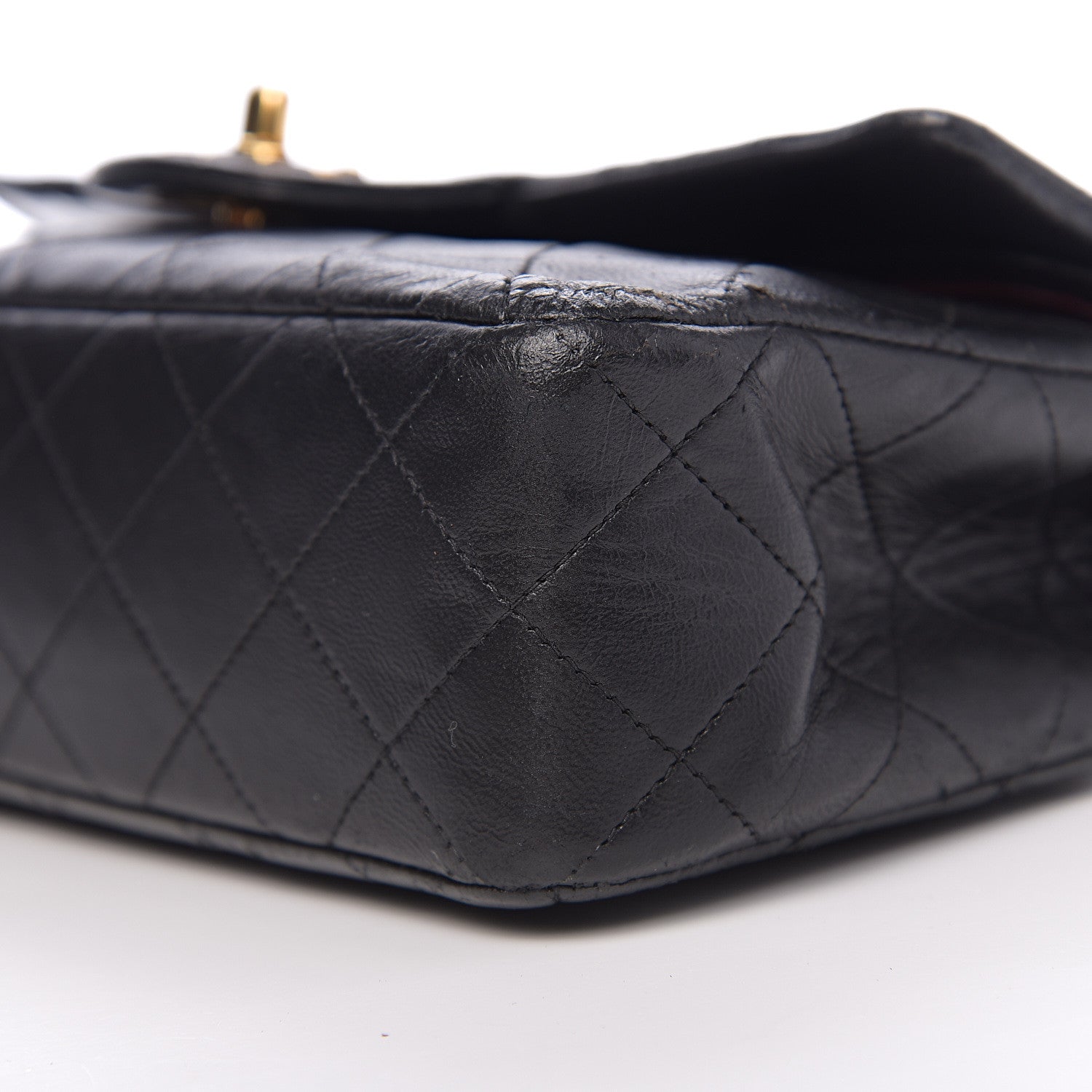 Chanel Lambskin Quilted Small Double Flap Black 18 of 18